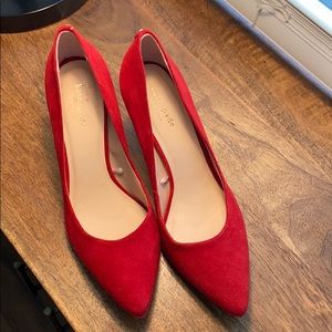 Kate Spade red pumps size 9
